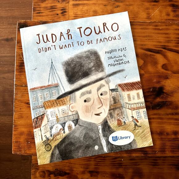 PJ Library Judah Touro Didn't Want To Be Famous Jewish Paperback Book - Picture 1 of 10